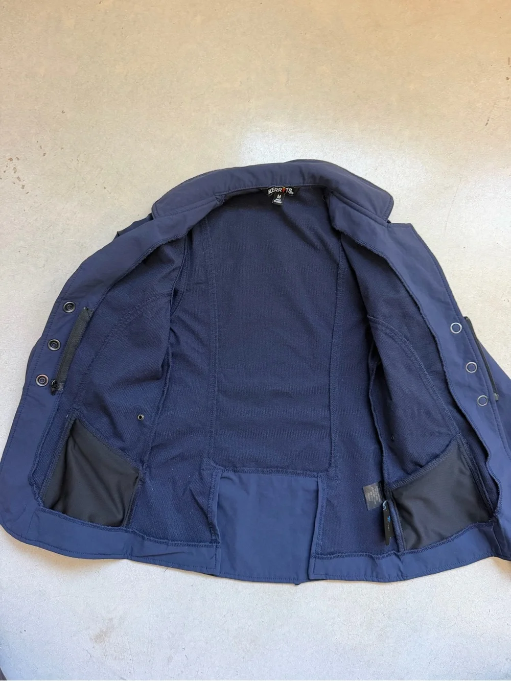 Kerrits Navy Three-Button equestrian show coat Blazer